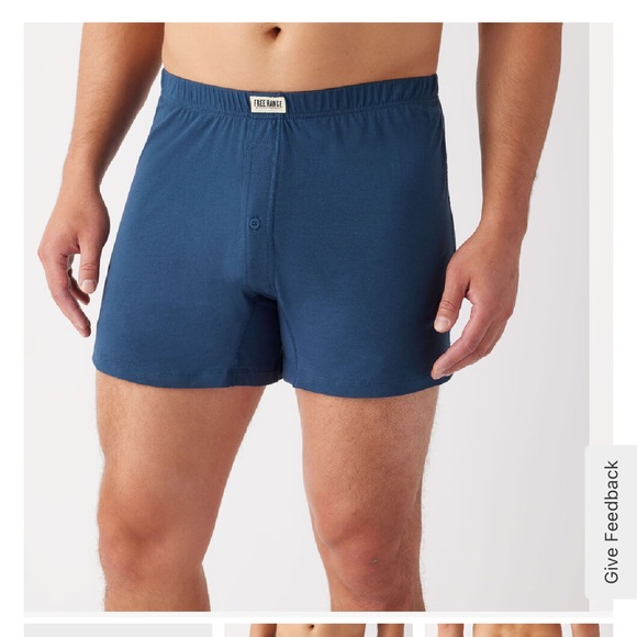 Men's Free Range Organic Cotton Boxers - Picture 1 of 5